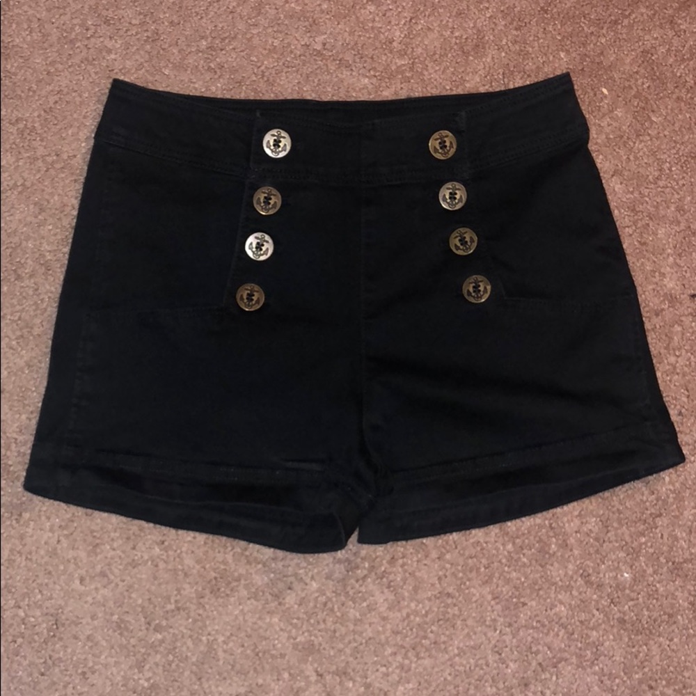 Express High wasted Black shorts